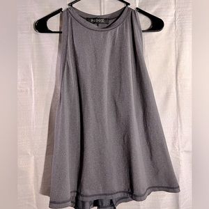 Podom gray tank top workout size large slate blue/gray 1495